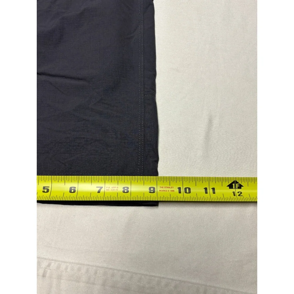 The North Face Mens Grey Hiking Cargo Pants Ripstop Stretch‎ T338/T738 35x30